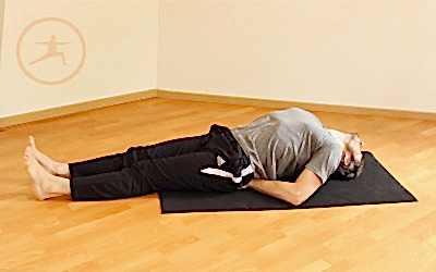 MATSYASANA · Postura del Pez (variante)